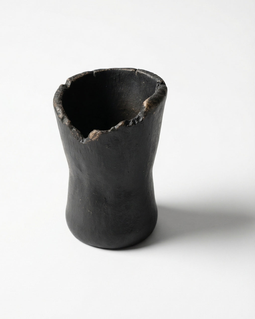 Mini Posy Vase | Black Matte Glaze
