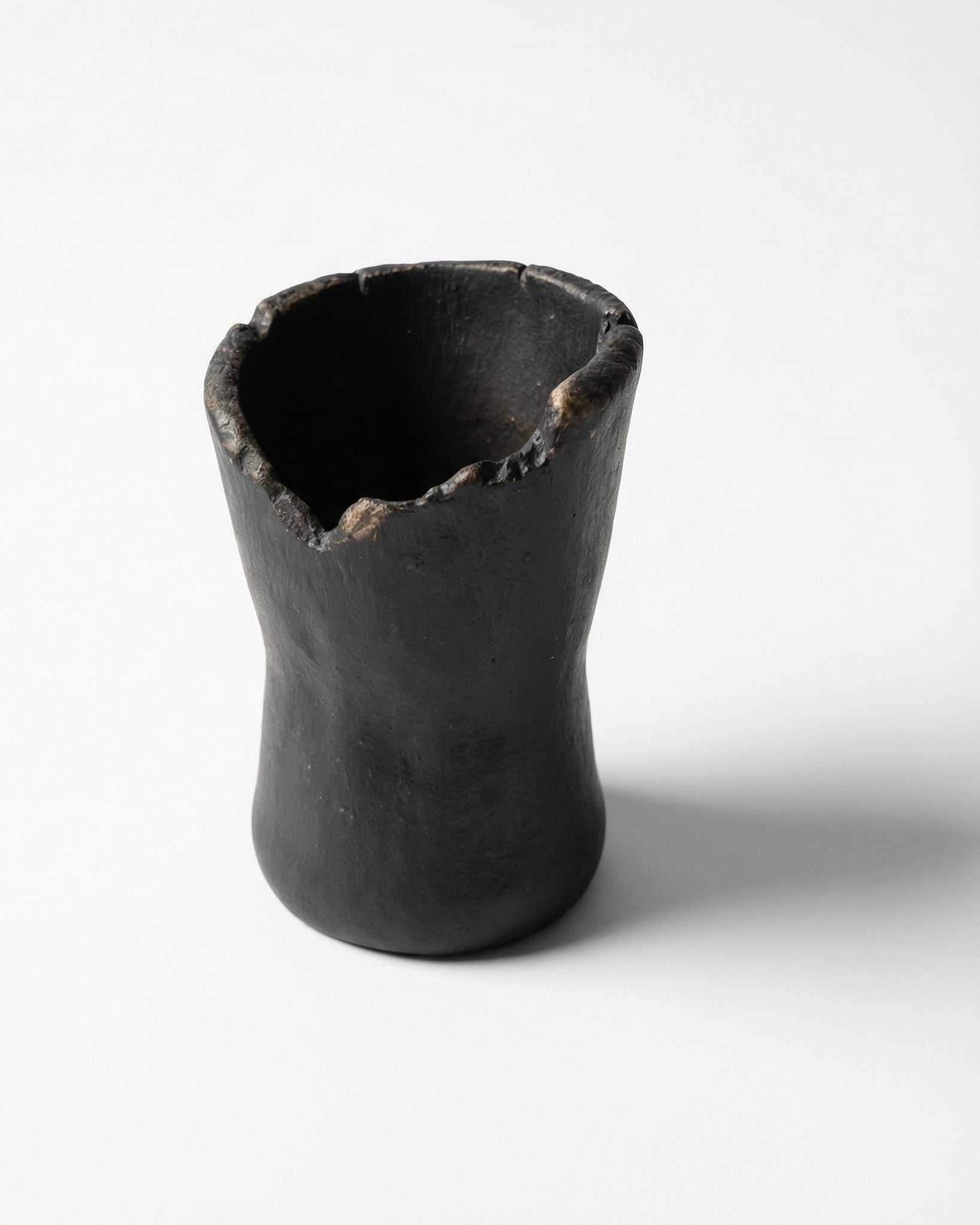 Mini Posy Vase | Black Matte Glaze