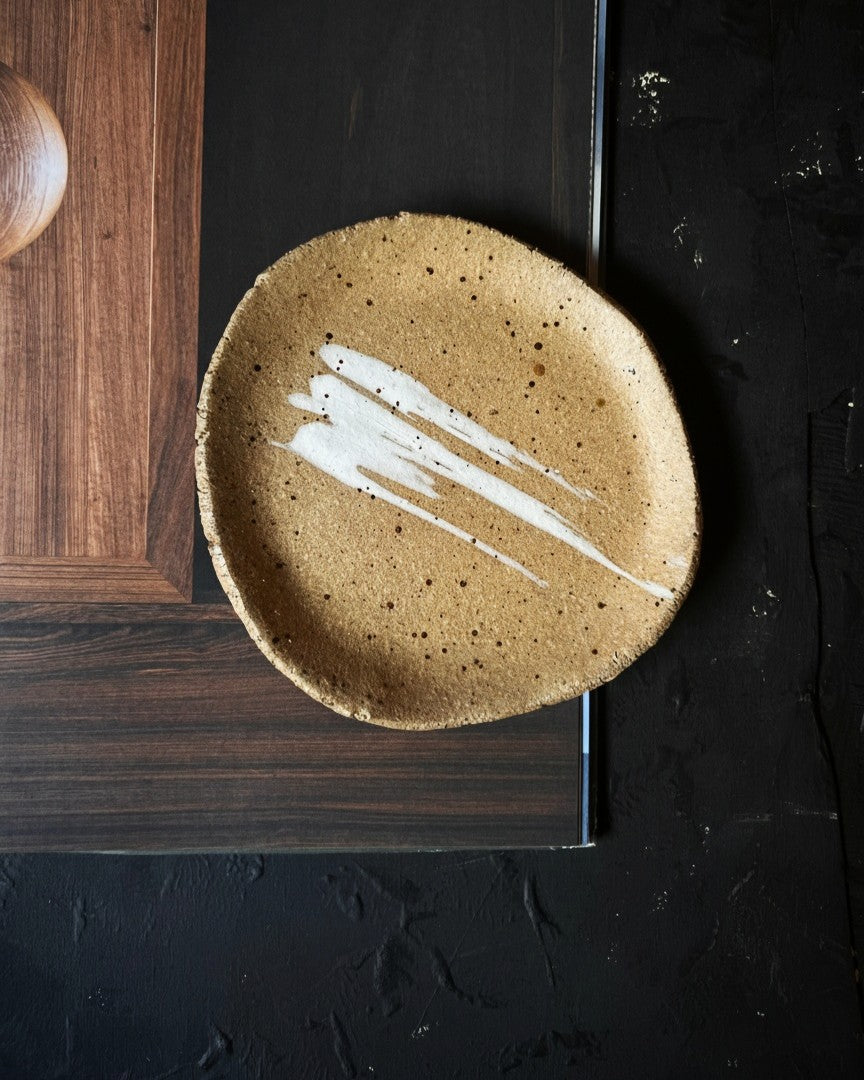 Medium Granite Deco Plate | Matte Sealed