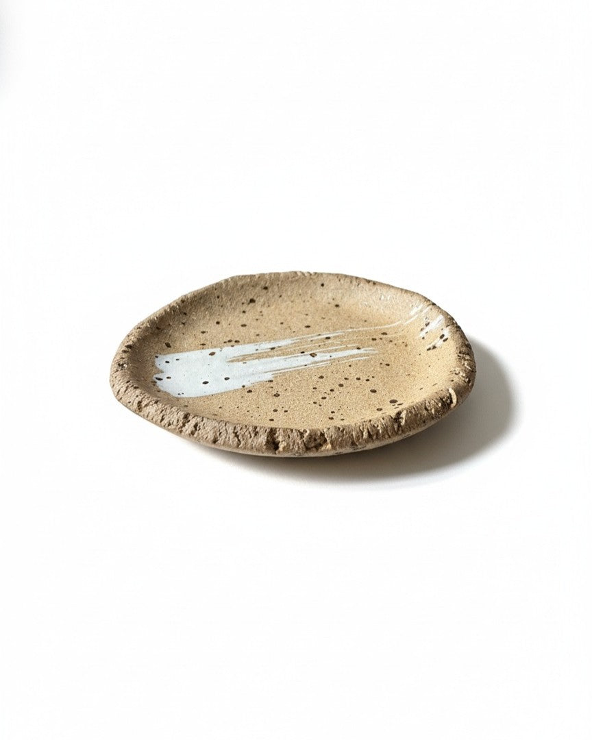 Small Granite Deco Plate | Matte Sealed