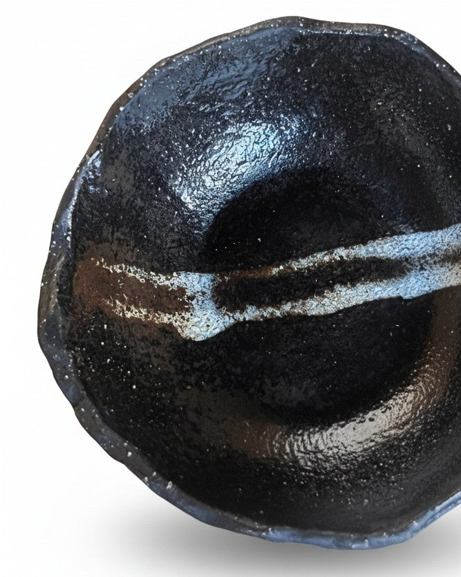 Small Stone Bowls | Dark Rust Glaze