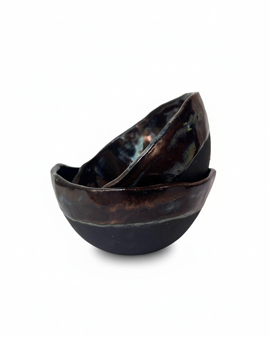 Breakfast Bowls | Dark Iron Glaze